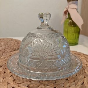 Indiana Glass Co Butter Dish (No. 156), Antique